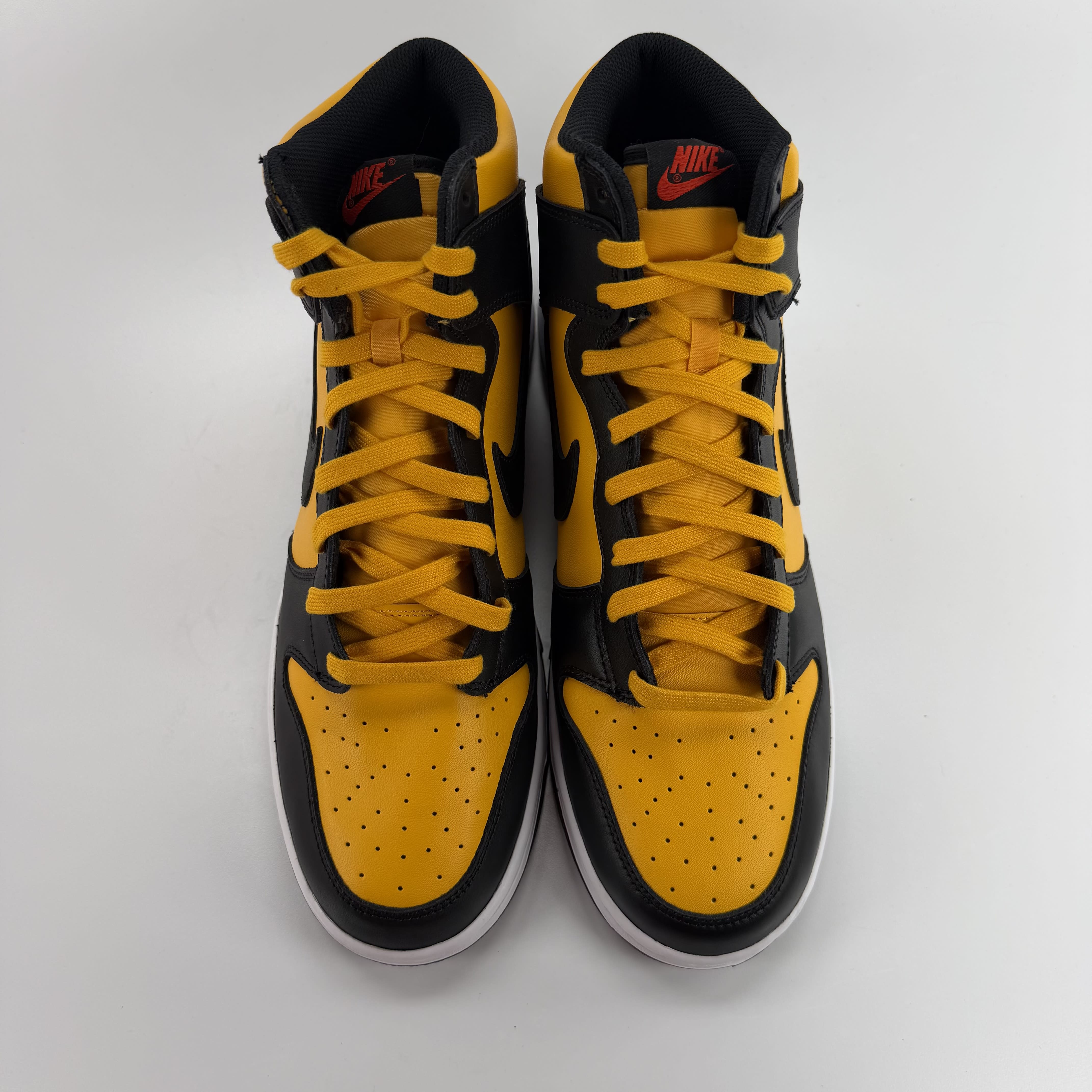 437584 Nike Dunk High Retro Reverse Goldenrod