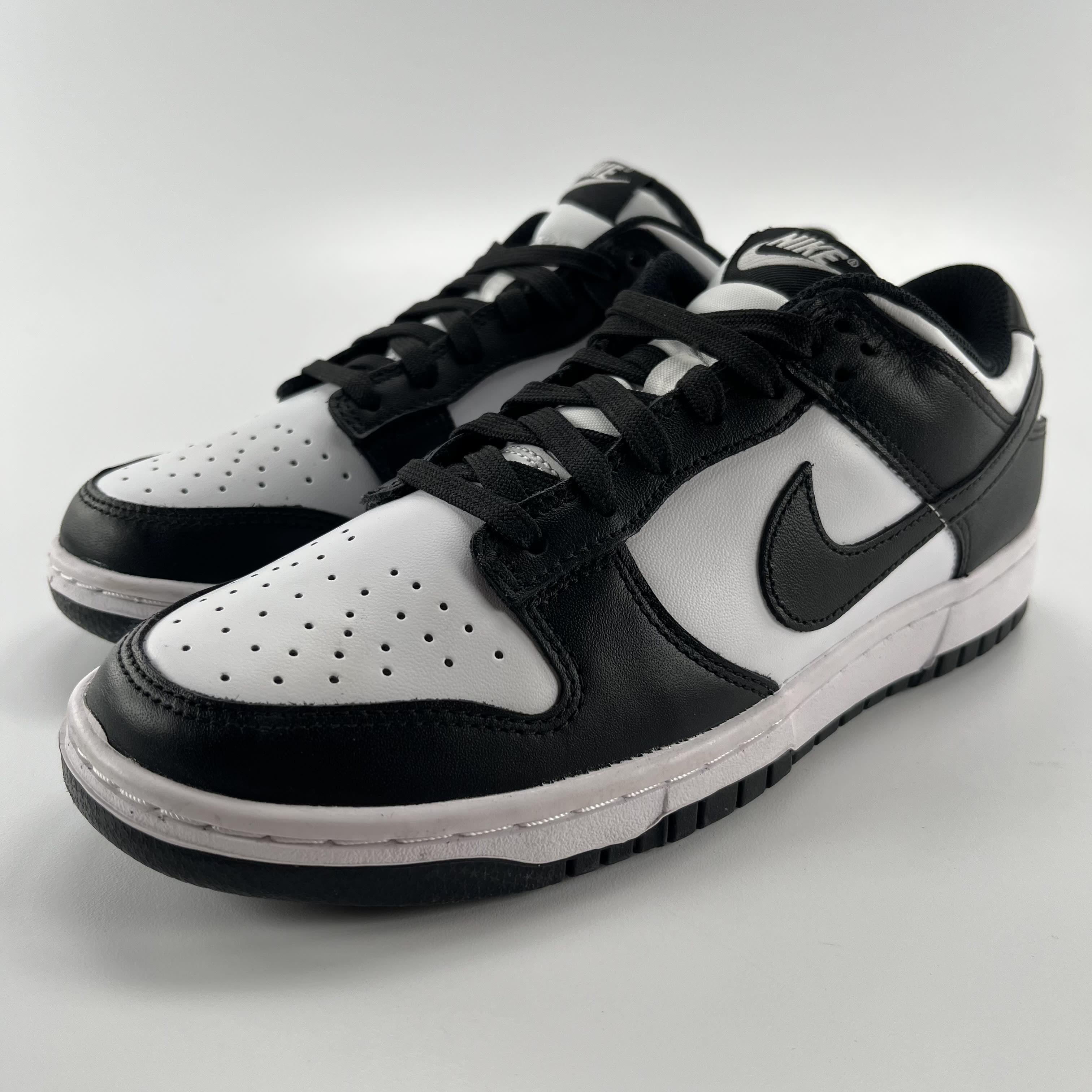 313051 Nike Dunk Low Retro White Black Panda (Women's)