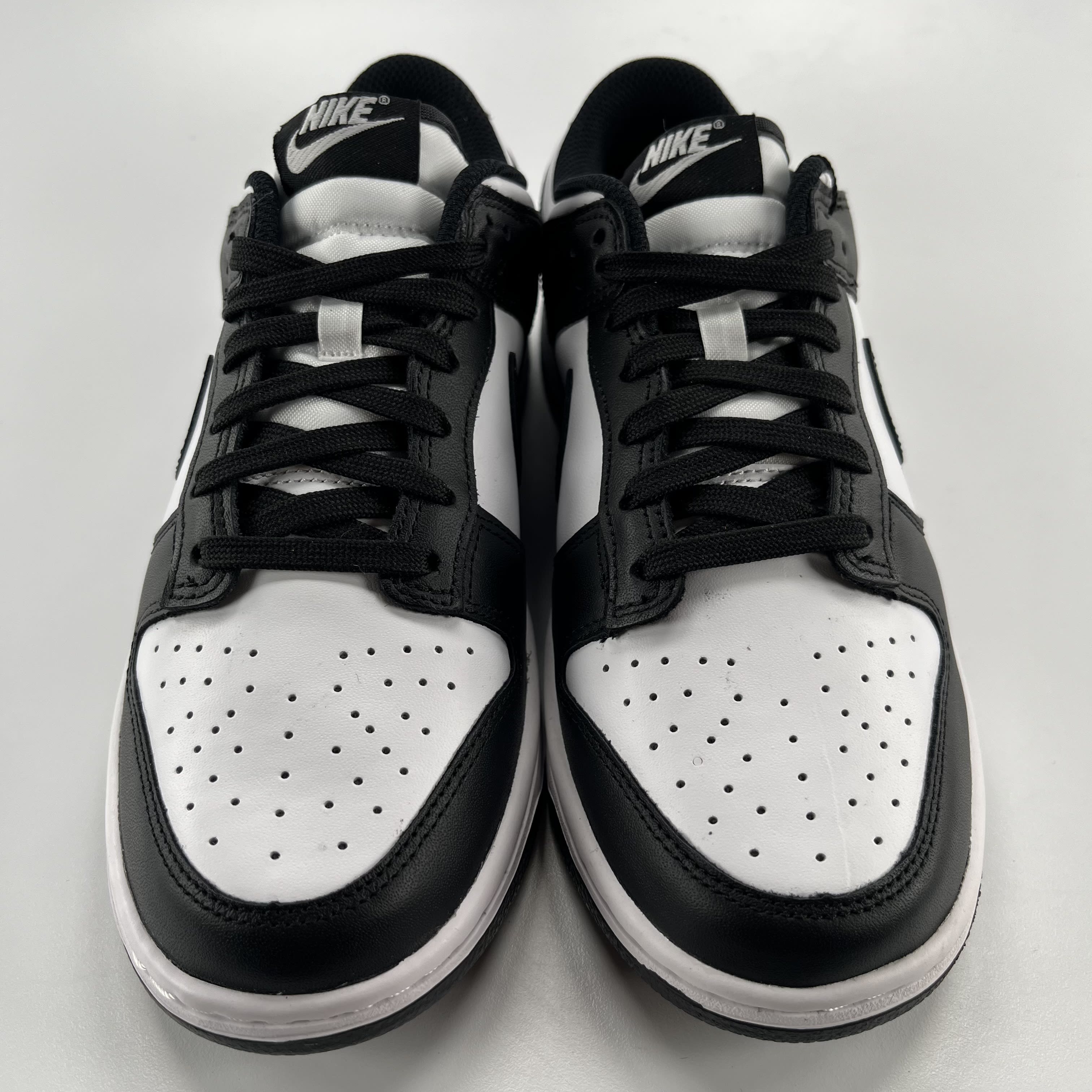 374481 Nike Dunk Low Retro White Black Panda (Women's)