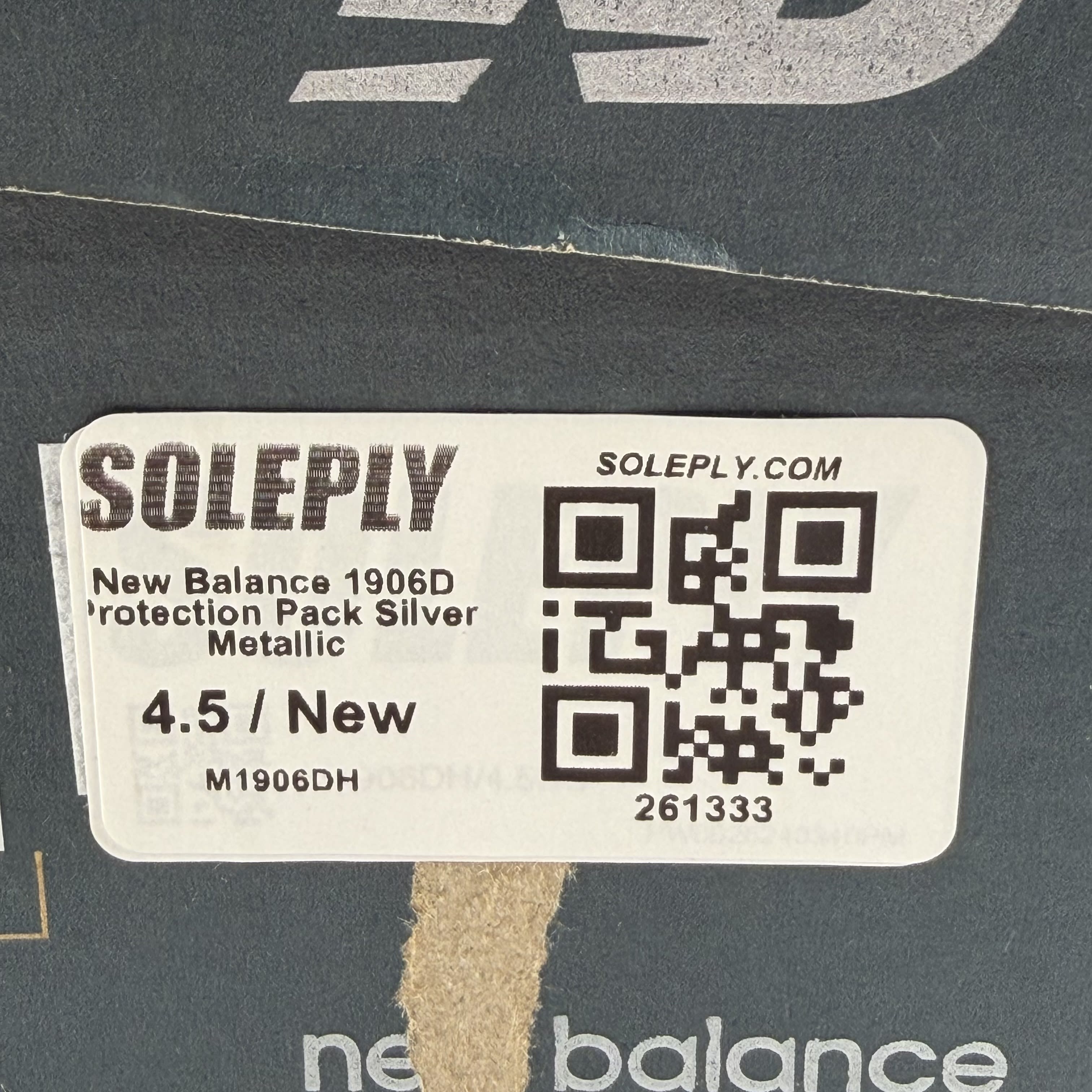 261333 New Balance 1906D Protection Pack Silver Metallic