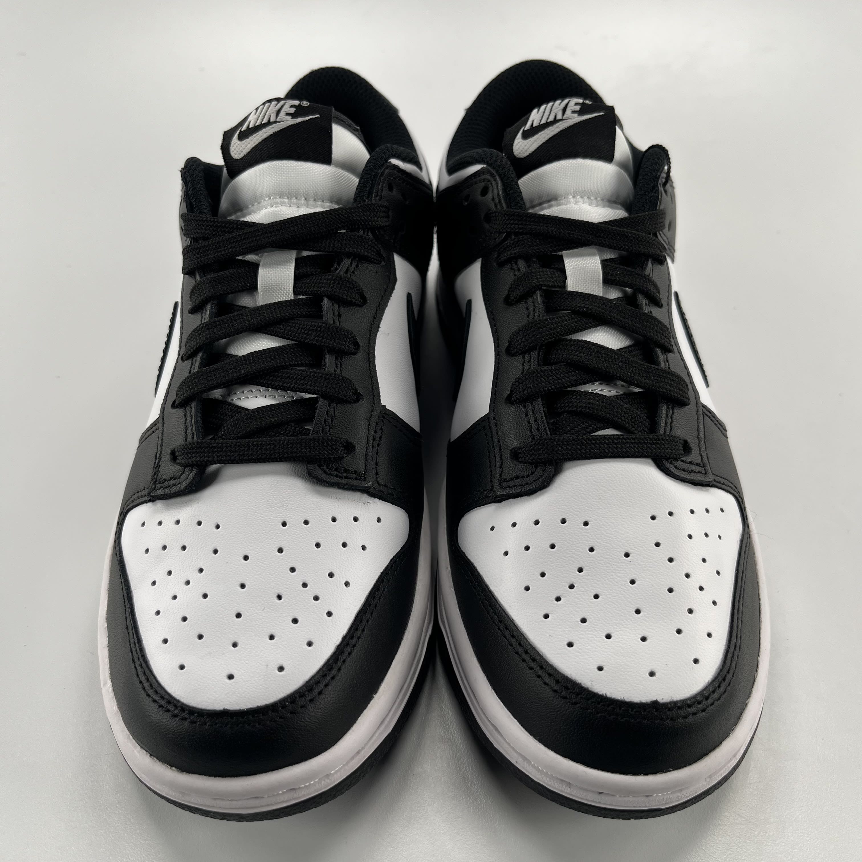 313034 Nike Dunk Low Retro White Black Panda (Women's)