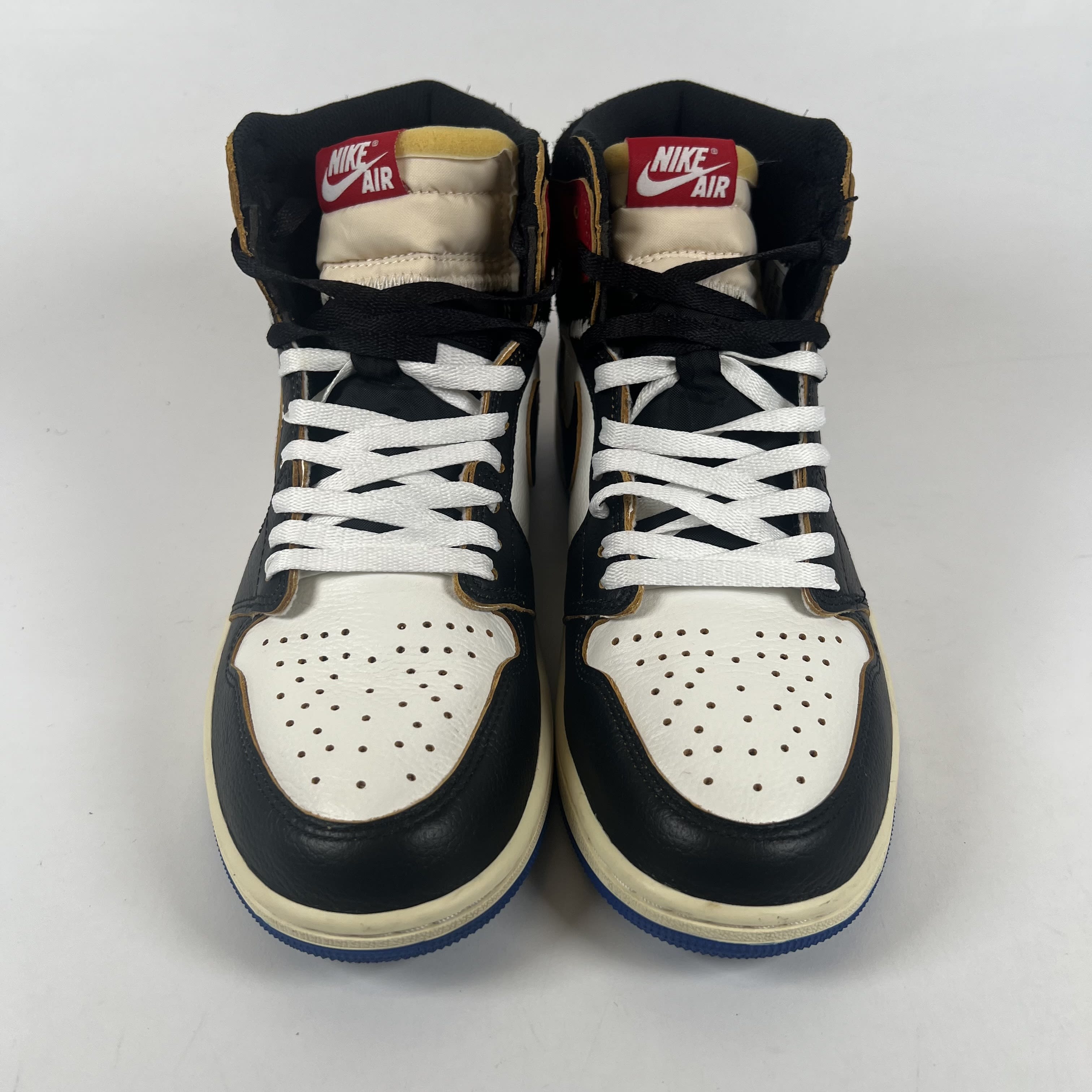 SP10283 Jordan 1 Retro High OG SP Fragment x Union LA Varsity Red Sport Royal