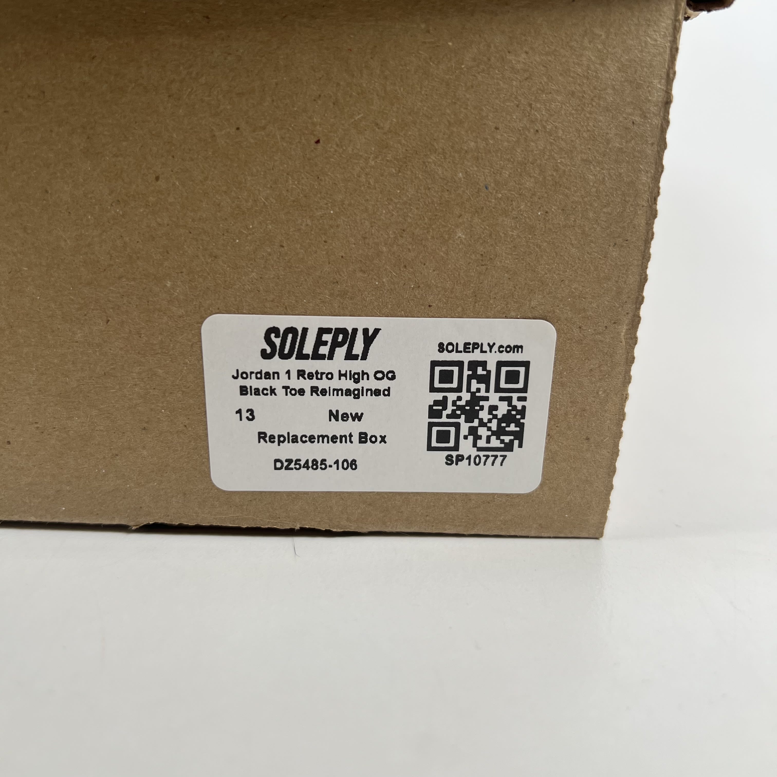 SP10777 Jordan 1 Retro High OG Black Toe Reimagined