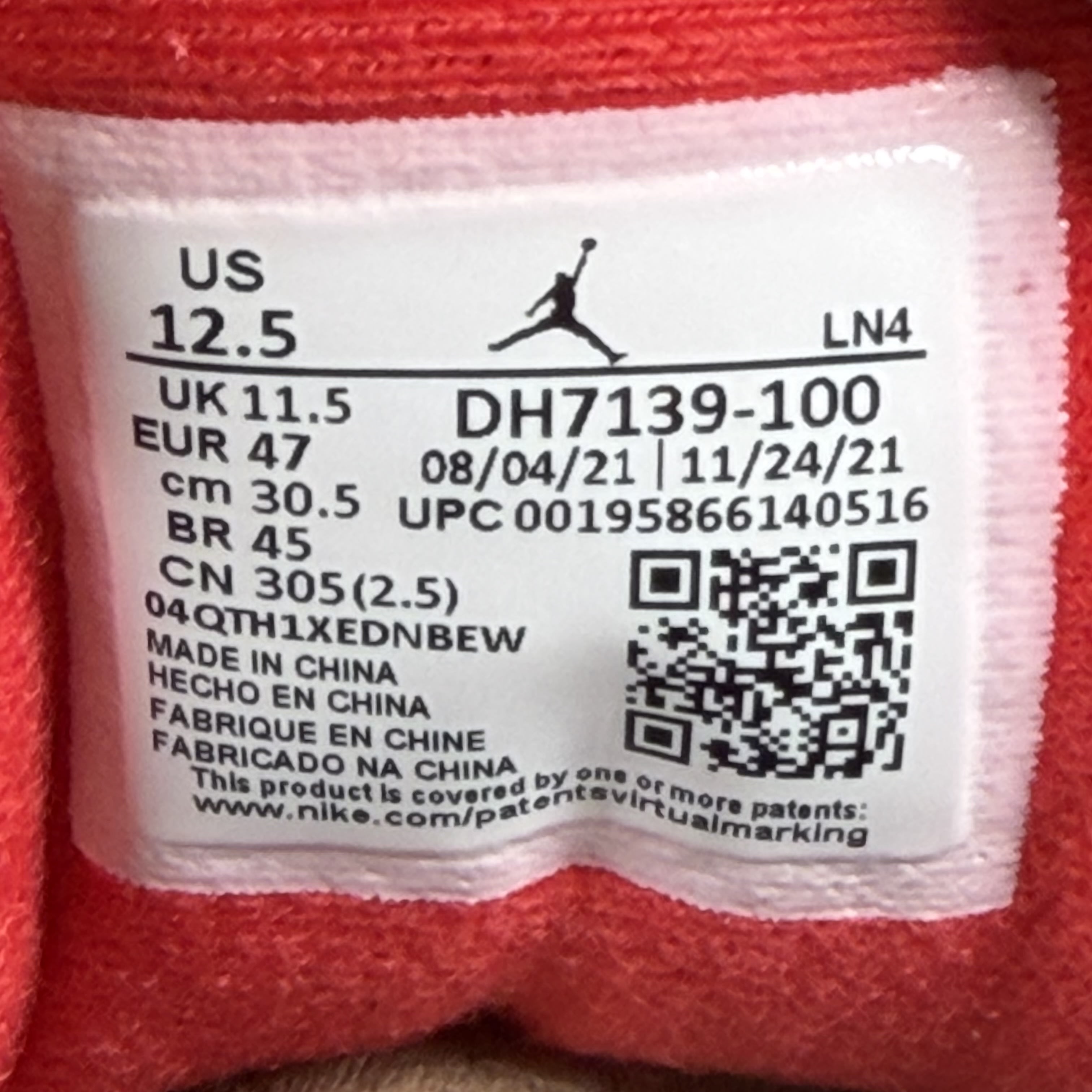 819847 Jordan 3 Retro Muslin