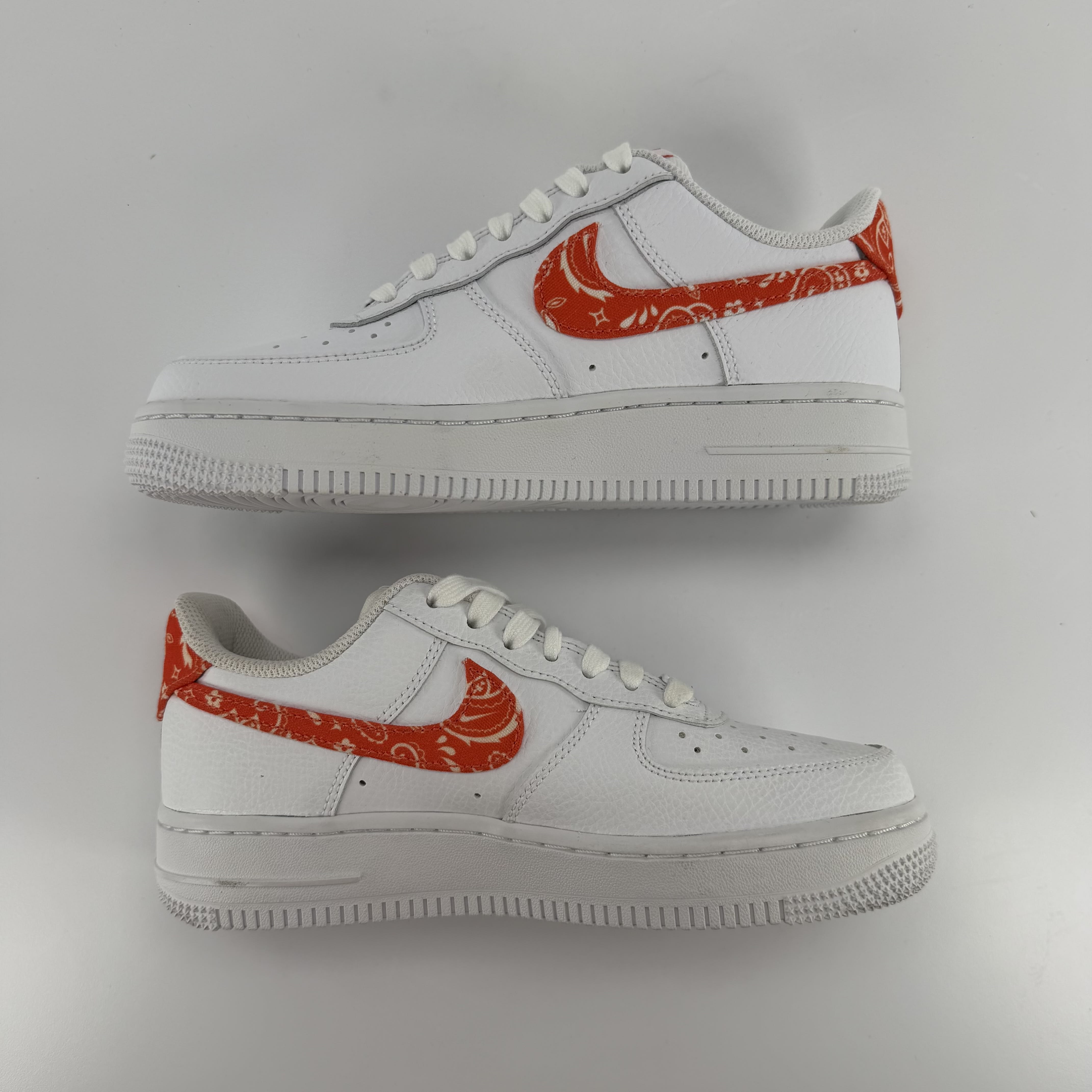 437160 Nike Air Force 1 Low Orange Paisley (Women's)