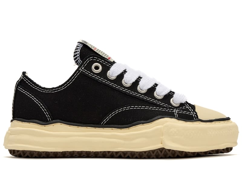 SP9359 Maison Mihara Yasuhiro Peterson OG Sole Canvas Low Black White
