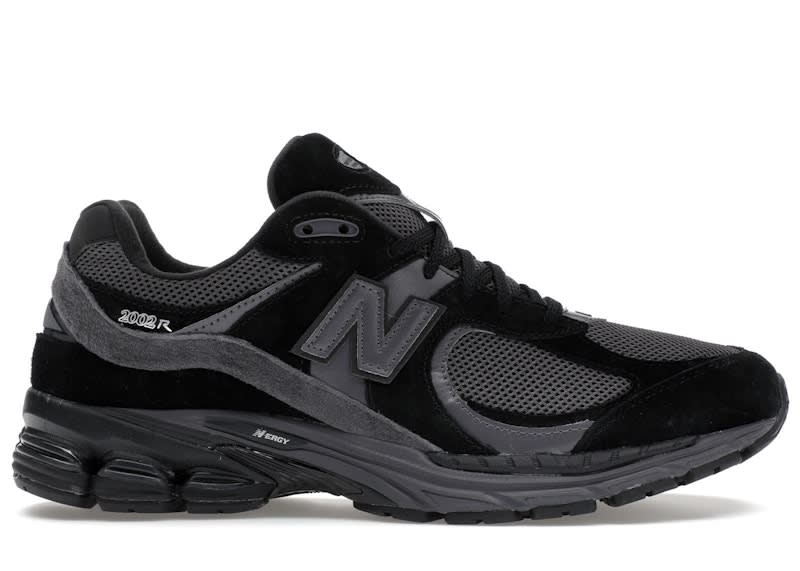 SP7148 New Balance 2002R Black Dark Grey