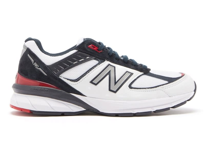 SP13875 New Balance 990v5 Carbon Team Red