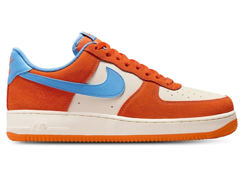 SP9628 Nike Air Force 1 Low '07 LV8 Safety Orange University Blue