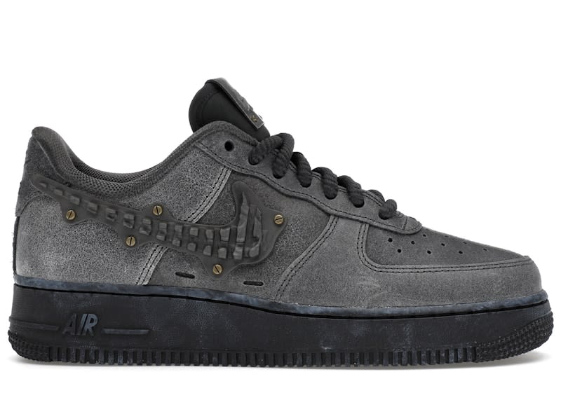 SP7605 Nike Air Force 1 Low Metalwork Medium Ash Anthracite