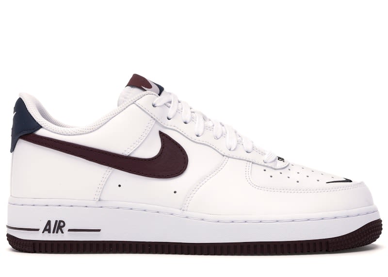 SP9172 Nike Air Force 1 Low Obsidian/White-University Red