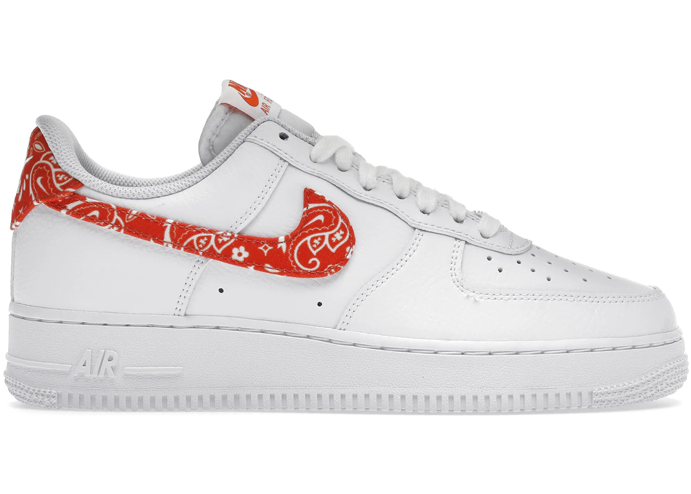 437160 Nike Air Force 1 Low Orange Paisley (Women's)
