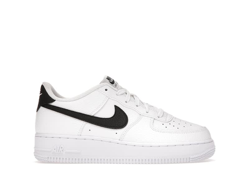 SP114 Nike Air Force 1 Low White Black (GS)