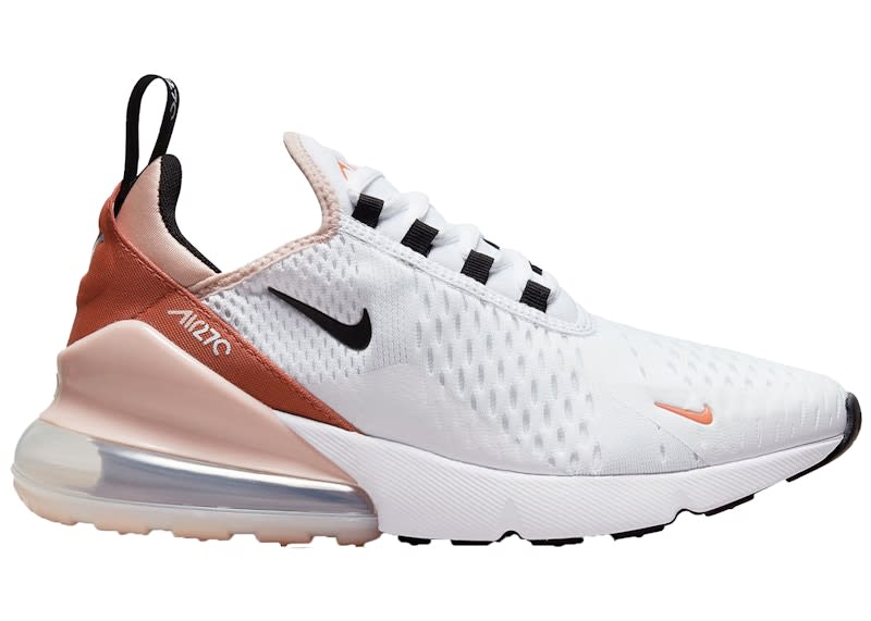 SP4988 Nike Air Max 270 White Burnt Sunrise (Women's)