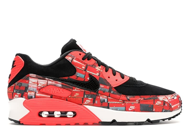 SP12312 Nike Air Max 90 atmos We Love Nike (Bright Crimson)