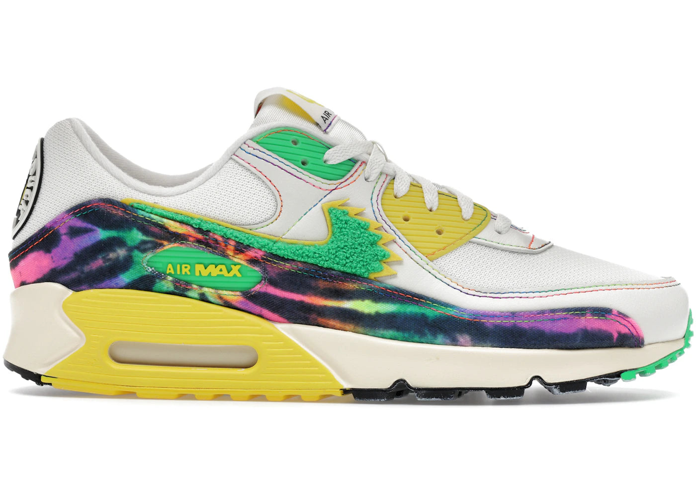 SP463 Nike Air Max 90 Grateful Dead University of Oregon Grateful Ducks