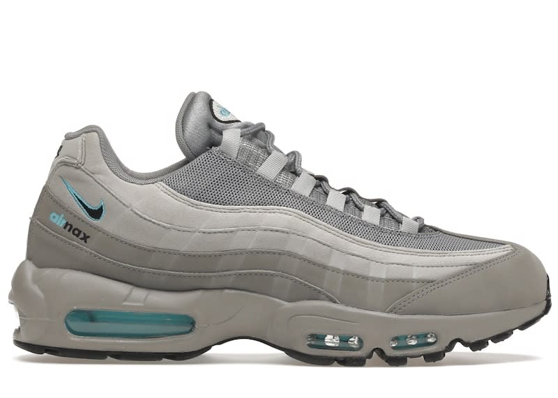 SP16106 Nike Air Max 95 Retro Logo Grey Aqua