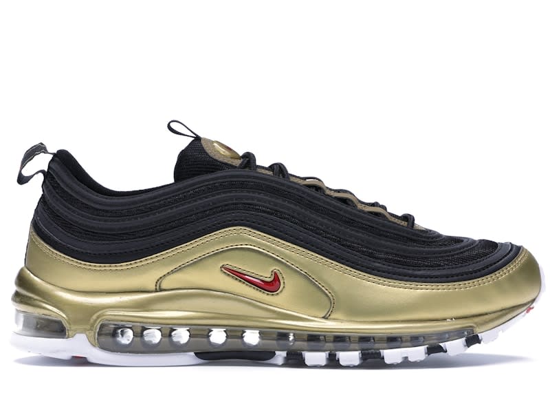 SP4693 Nike Air Max 97 Black Metallic Gold