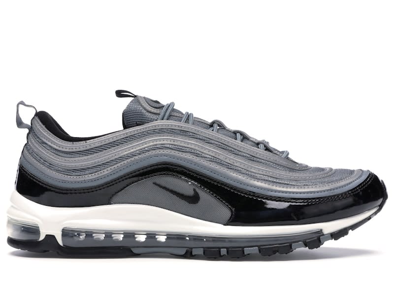 SP9476 Nike Air Max 97 Cool Grey Black Patent