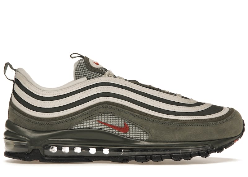 SP13399 Nike Air Max 97 SE Cargo Khaki Rugged Orange