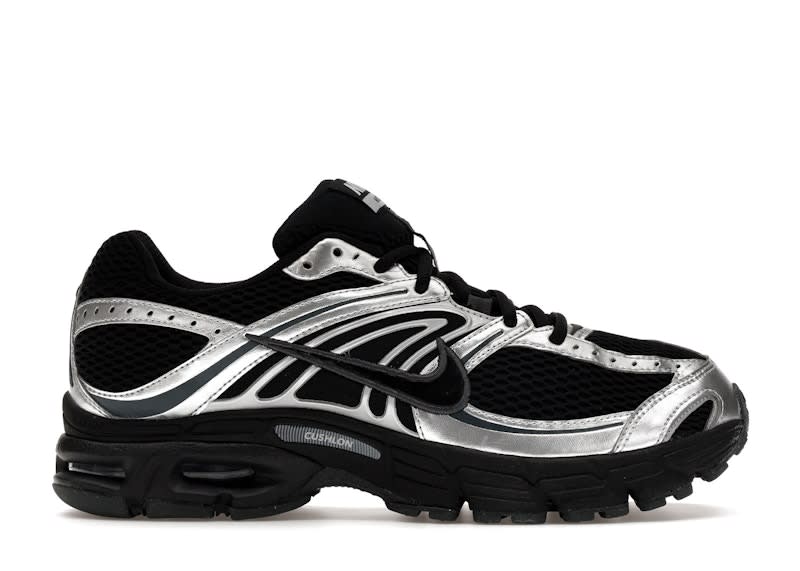SP2539 Nike Air Max Moto 2K Black Metallic Silver (Women's)