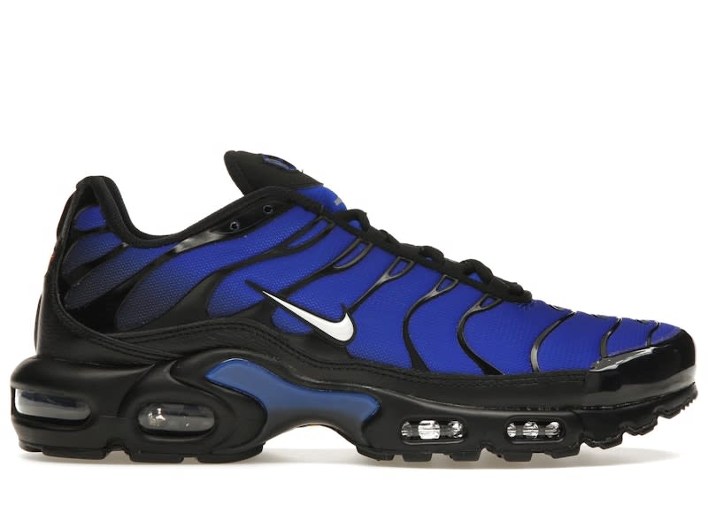 SP156 Nike Air Max Plus Premium Black Racer Blue
