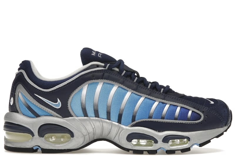 SP472 Nike Air Max Tailwind 4 Blue Void Metallic Silver