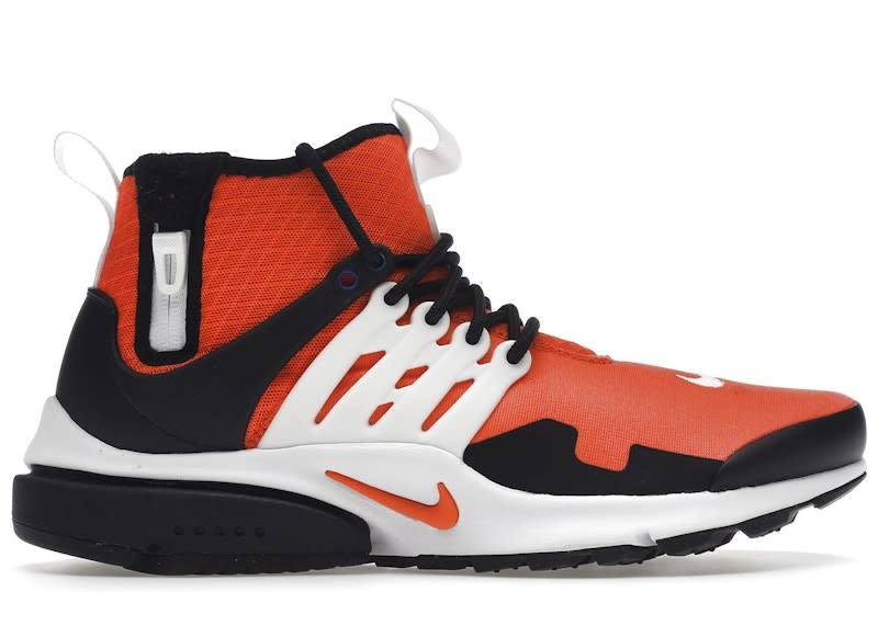 SP194 Nike Air Presto Mid Utility Black Orange