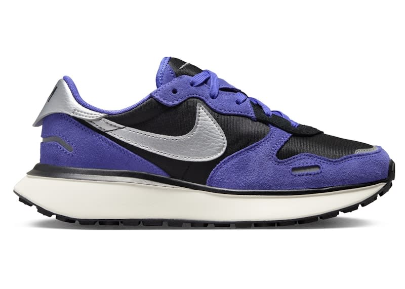 SP14506 Nike Phoenix Waffle Persian Violet Black Anthracite Metallic Silver (Women's)