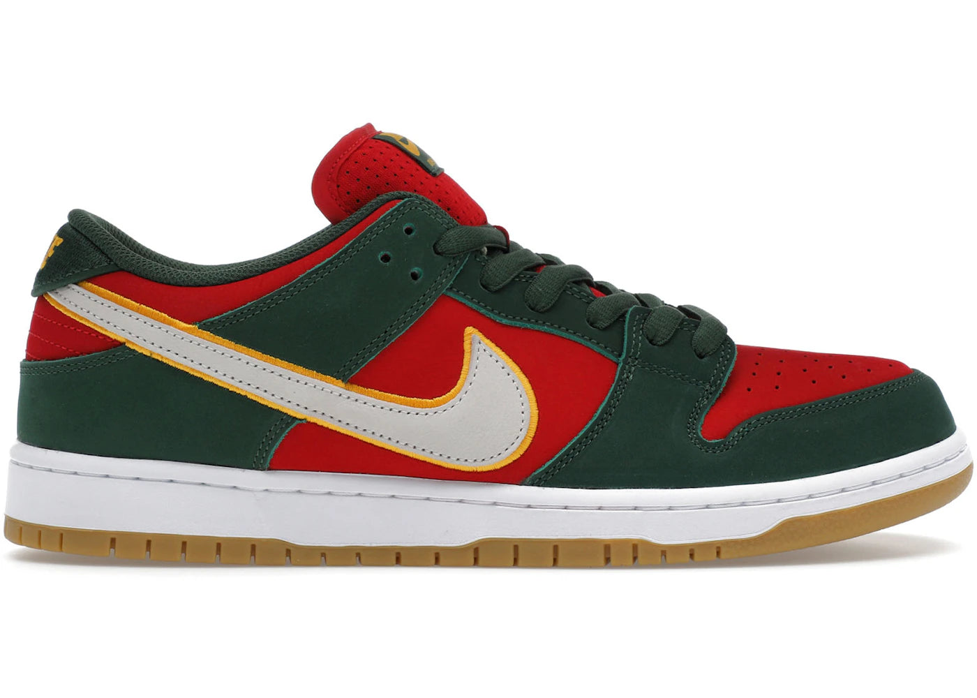 523648 Nike SB Dunk Low Pro PRM Seattle Supersonics