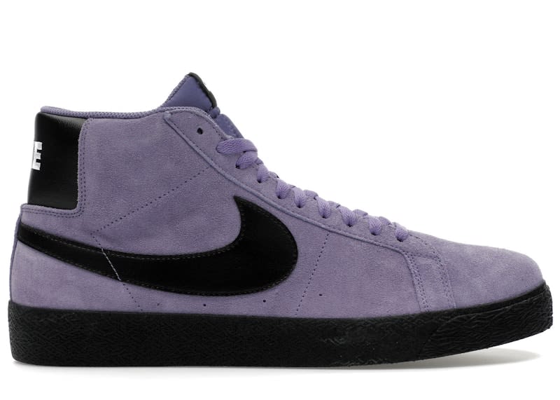 SP9993 Nike SB Zoom Blazer Mid Dusty Amethyst Black