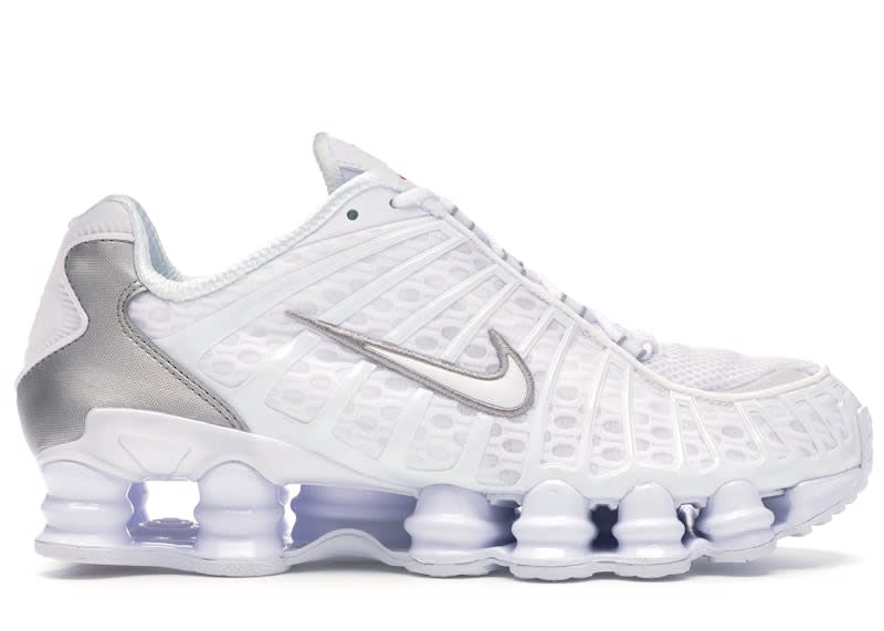 SP69 Nike Shox TL White Metallic Silver