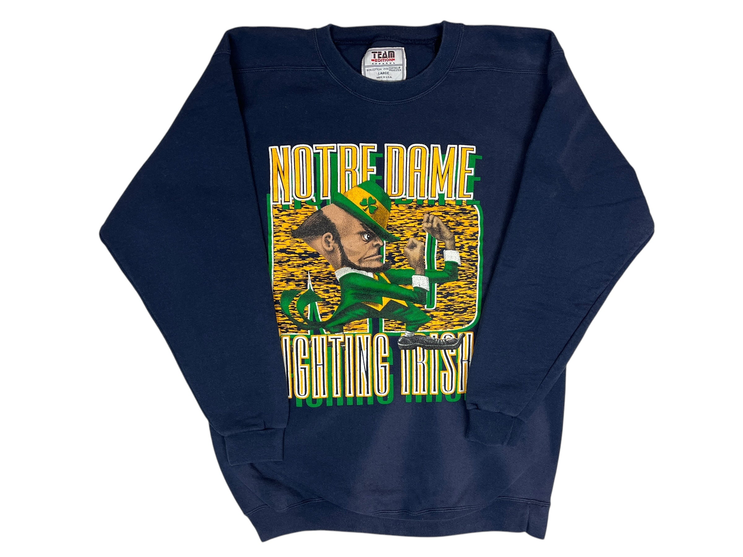 435537 (90s) Notre Dame Fighting Irish College Crewneck