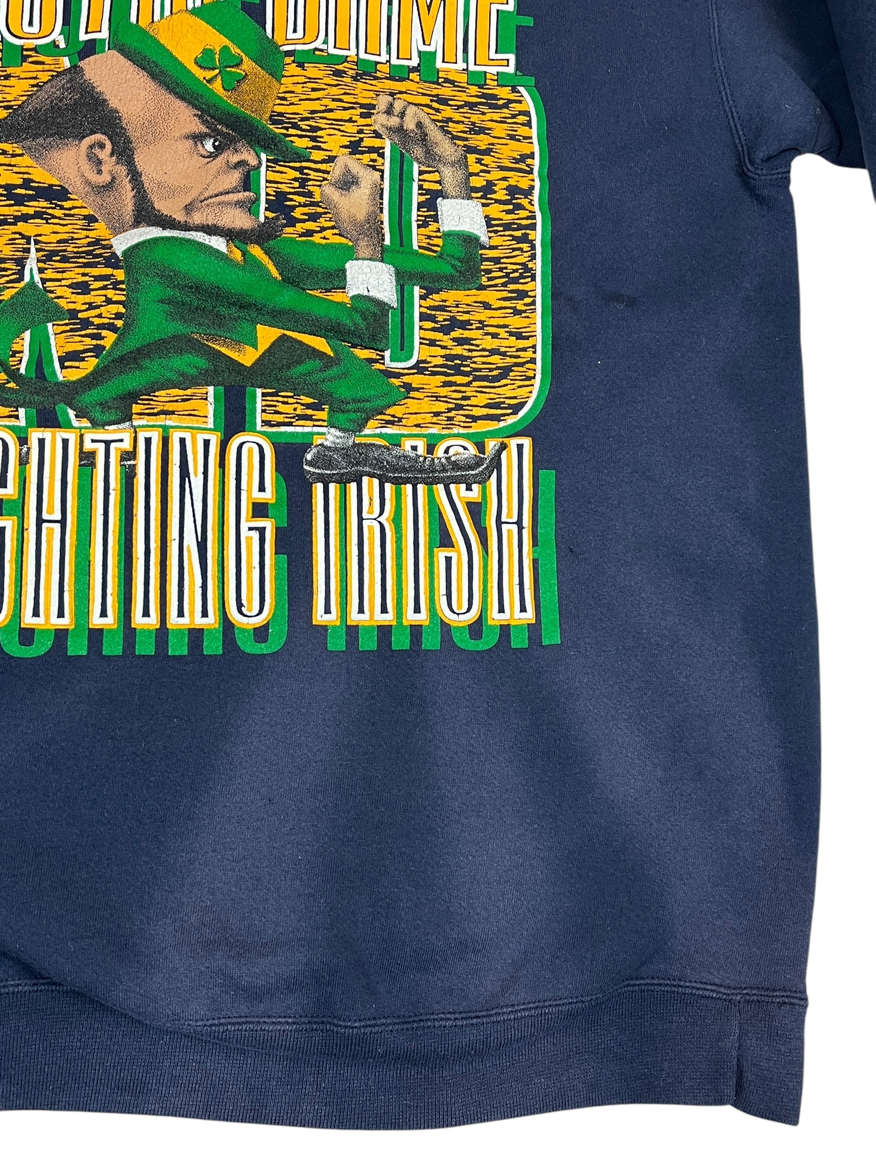 435537 (90s) Notre Dame Fighting Irish College Crewneck