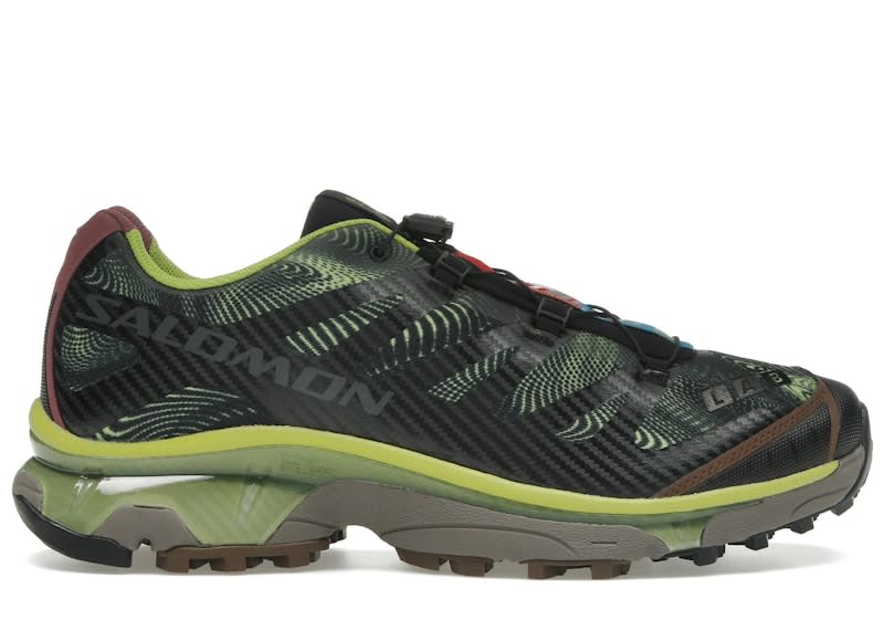 SP9669 Salomon XT-4 OG Rave at Dawn Black Dark Citron