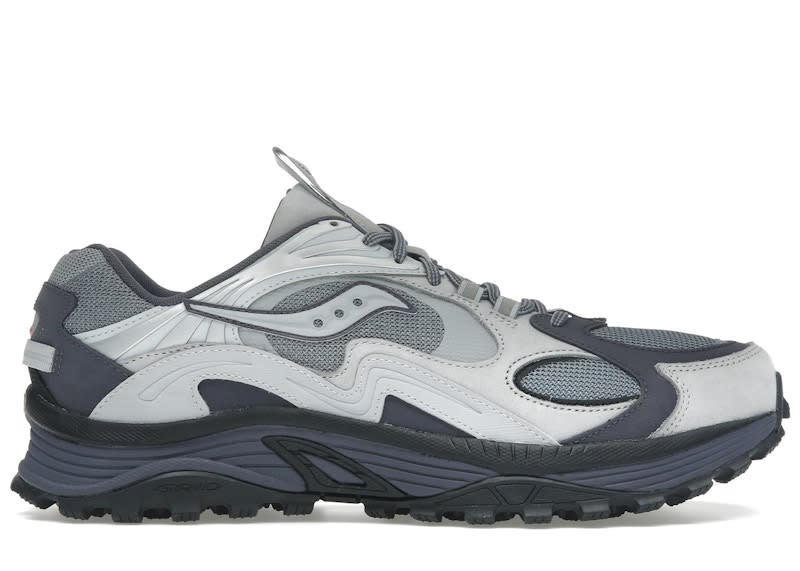 SP11181 Saucony Grid Aura X Grey Pack Grey Silver
