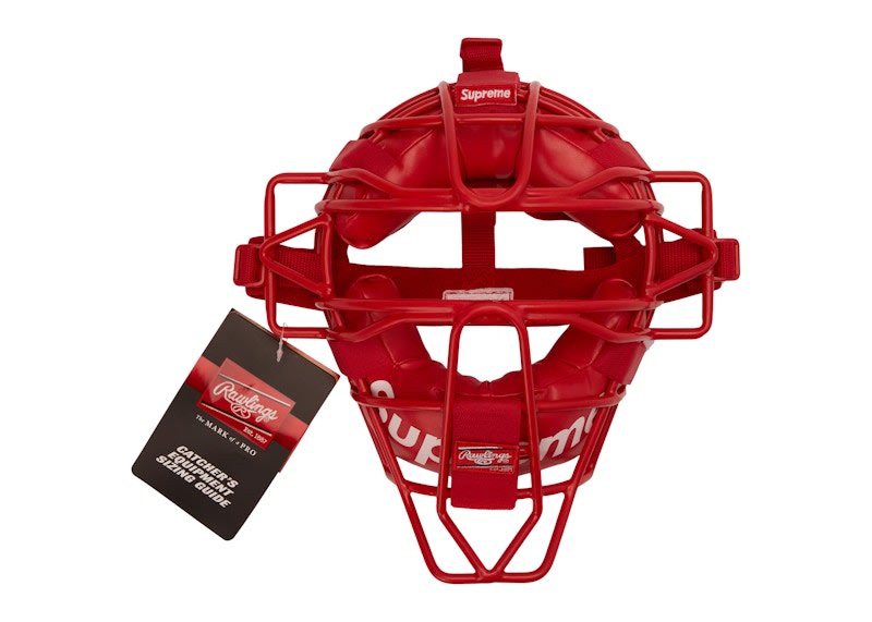 SP10143 Supreme Rawlings Catcher's Mask Red