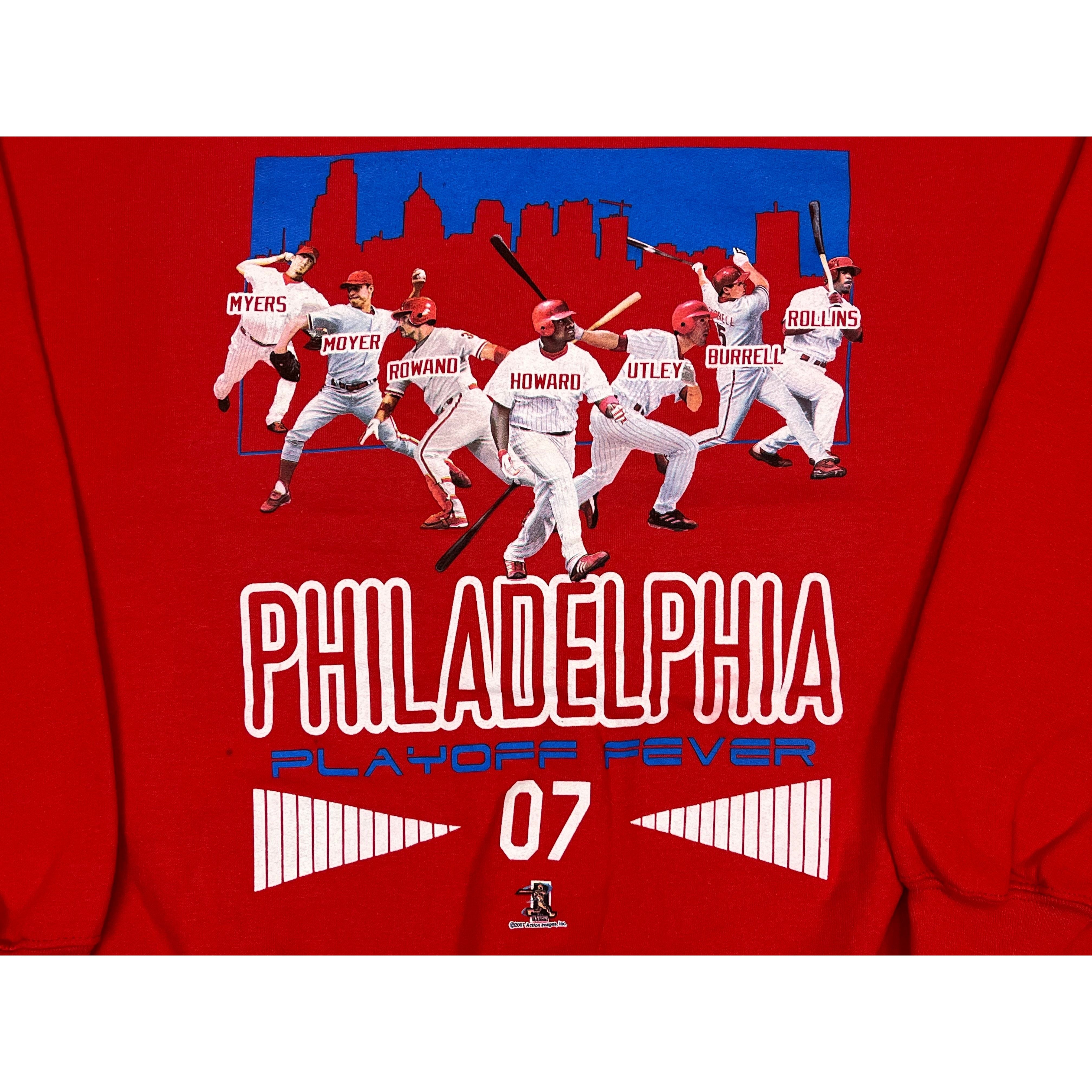 268028 (2007) Philadelphia Phillies MLB Playoff Fever Players Crewneck