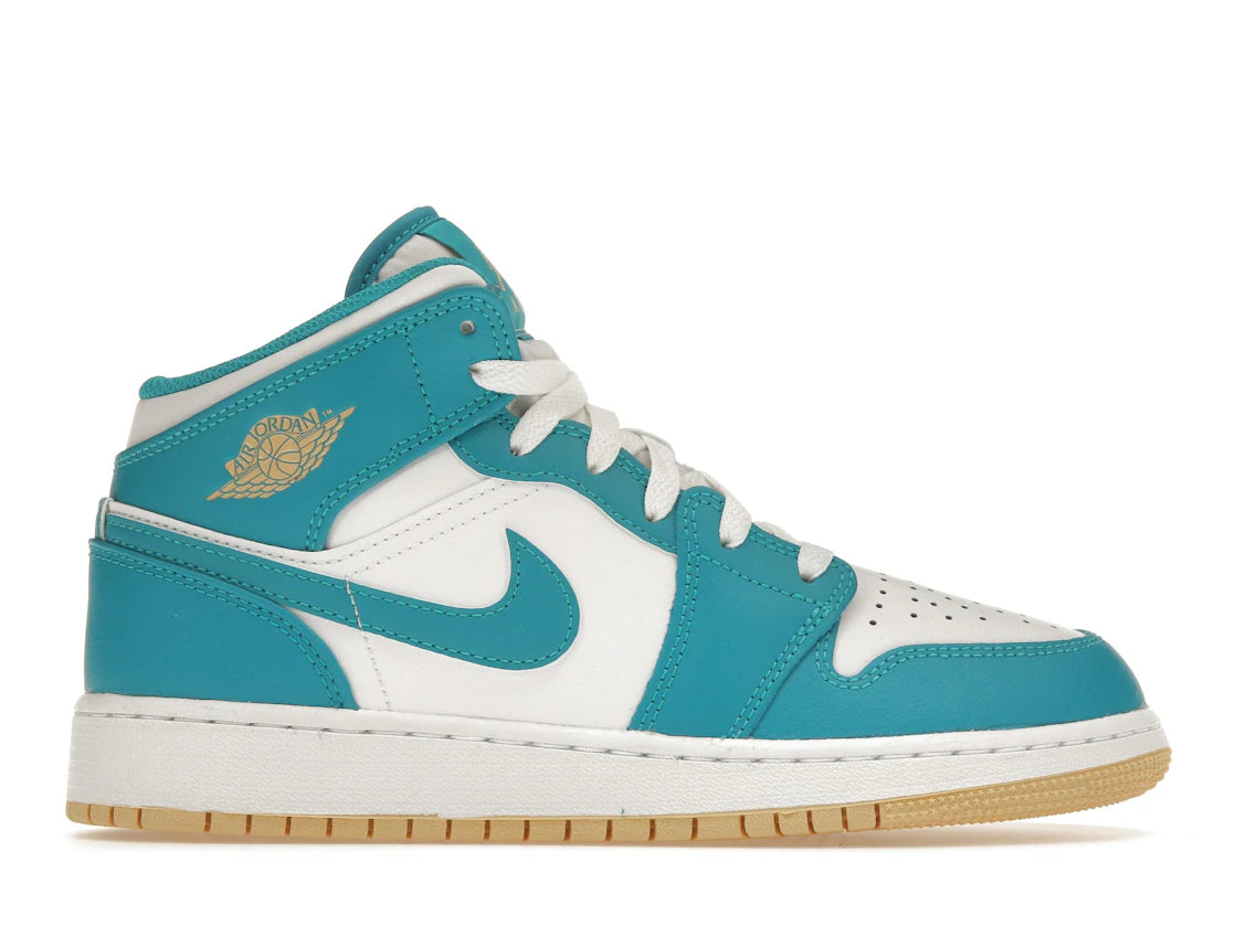 642196 Jordan 1 Mid Aquatone (GS)