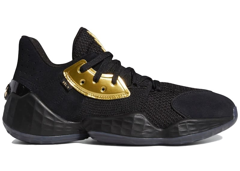 SP12559 adidas Harden Vol. 4 Core Black Gold Metallic