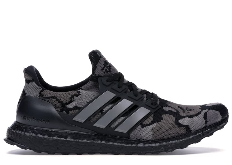 SP481 adidas Ultra Boost 4.0 Bape Camo Black