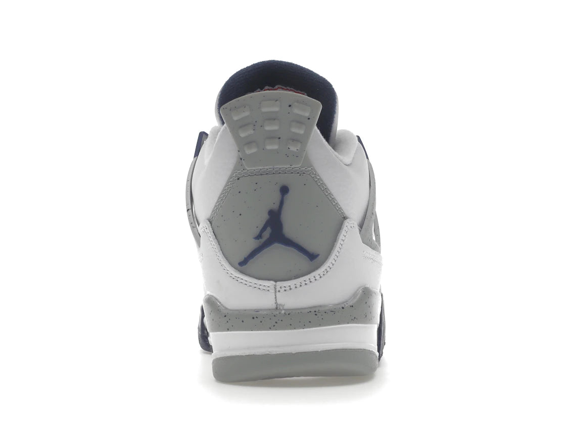 391651 Air Jordan 4 Retro GS 'Midnight Navy'
