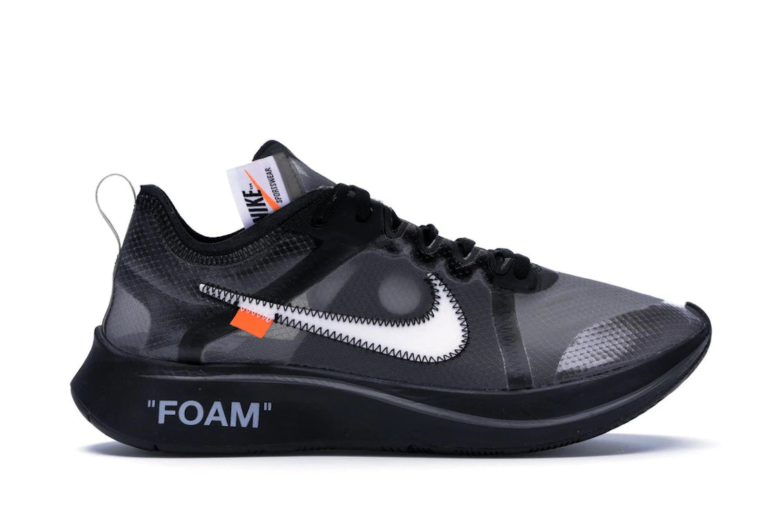 511352 Nike Zoom Fly Off-White Black Silver