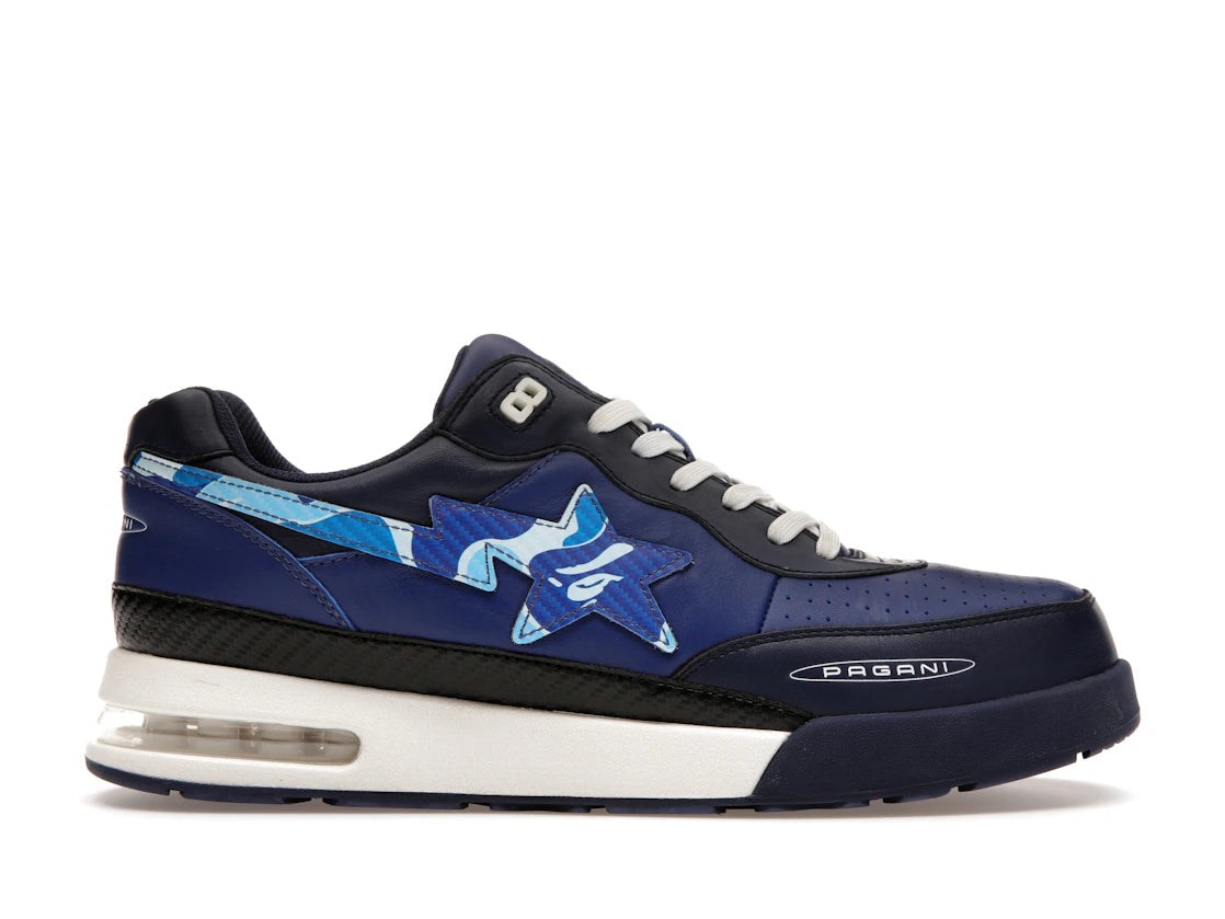 788423 A Bathing Ape Bape Road Sta Pagani Navy Blue ABC Camo