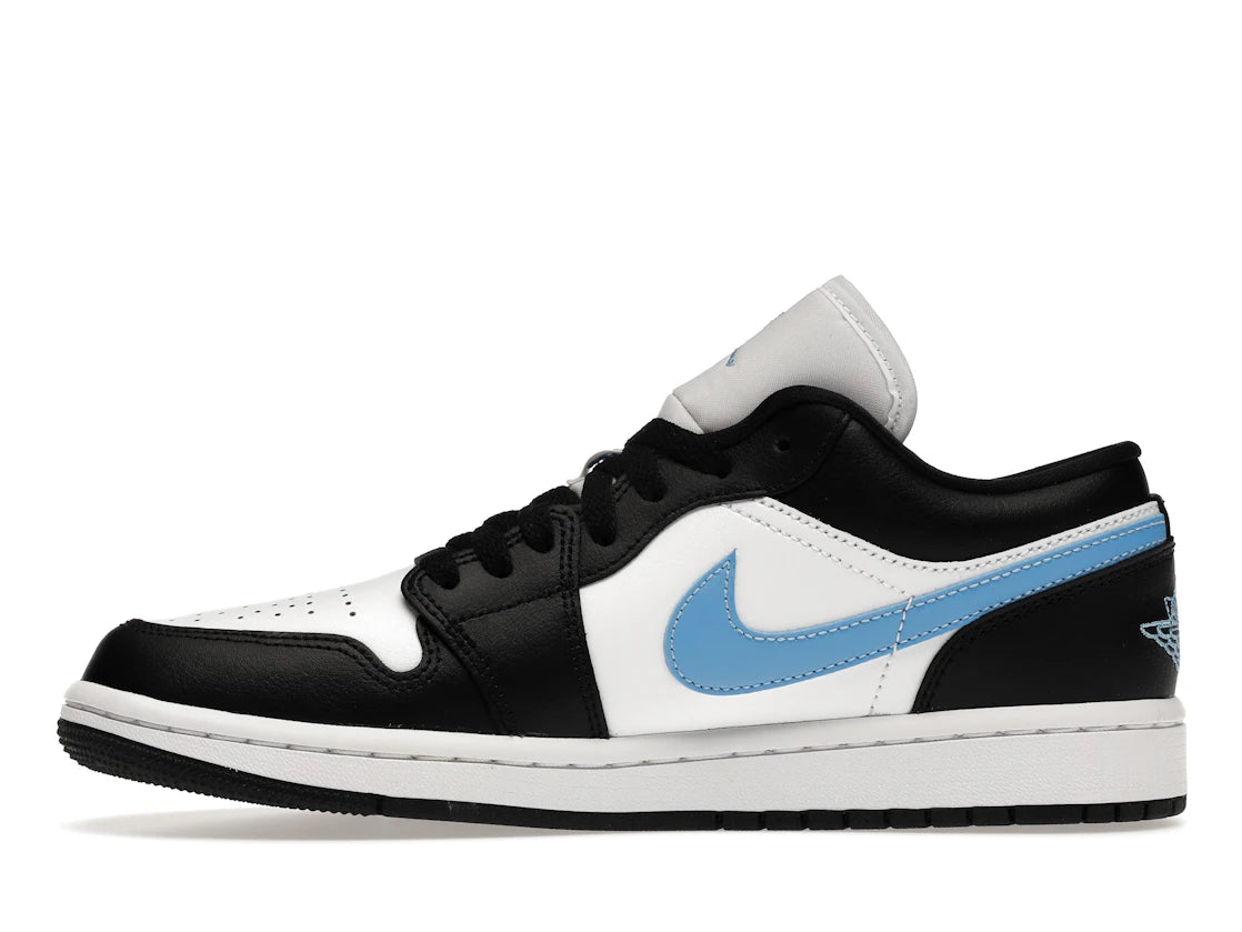 322886 Jordan 1 Low Black University Blue White (Women's)