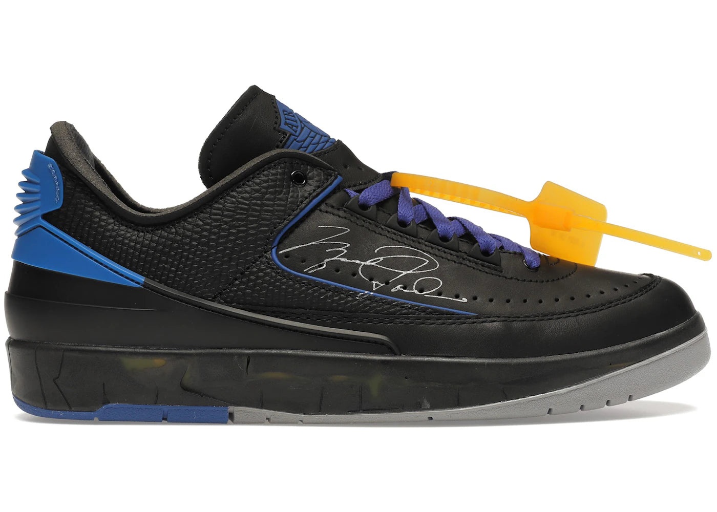 SP6983 Jordan 2 Retro Low SP Off-White Black Blue