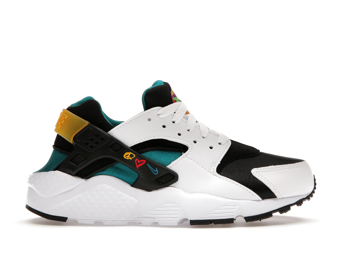 785252 Nike Huarache Run Peace, Love, & Swoosh (GS)
