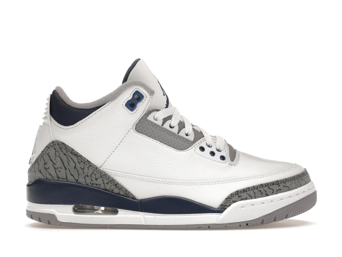 512432 Jordan 3 Retro Midnight Navy