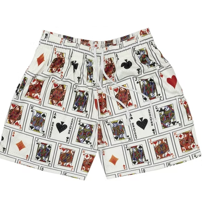 275870 Bravest Studios Poker Shorts 'White'