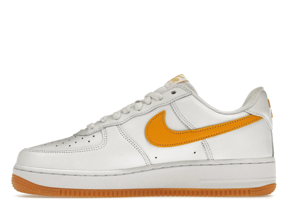 272877 Nike Air Force 1 Low Color Of The Month White University Gold
